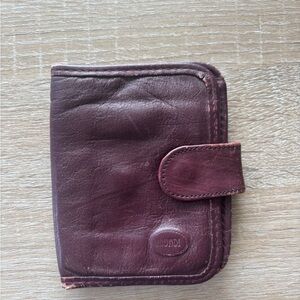 Vintage Mundi Genuine Leather Nappa Brazil Wallet Horizontal Flipfold